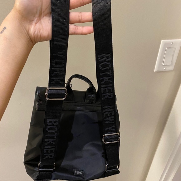 Black mini backpack - Picture 3 of 7